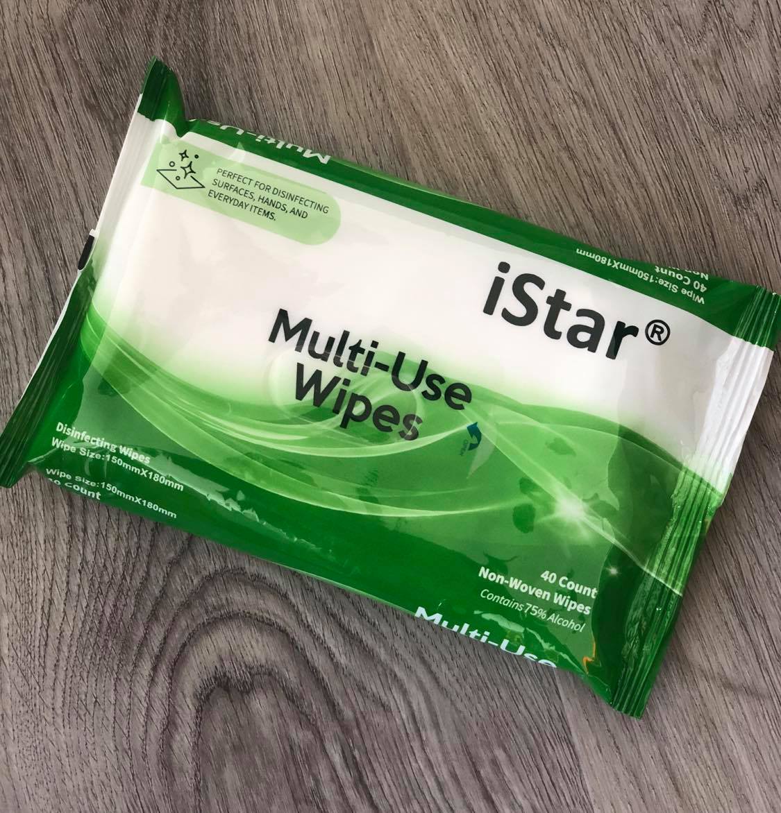 iStar Multi Use Alcohol Wipes